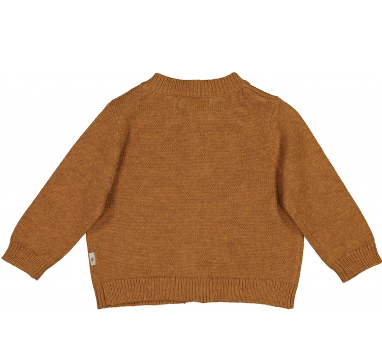 Strickjacke mit Stickerei - 0