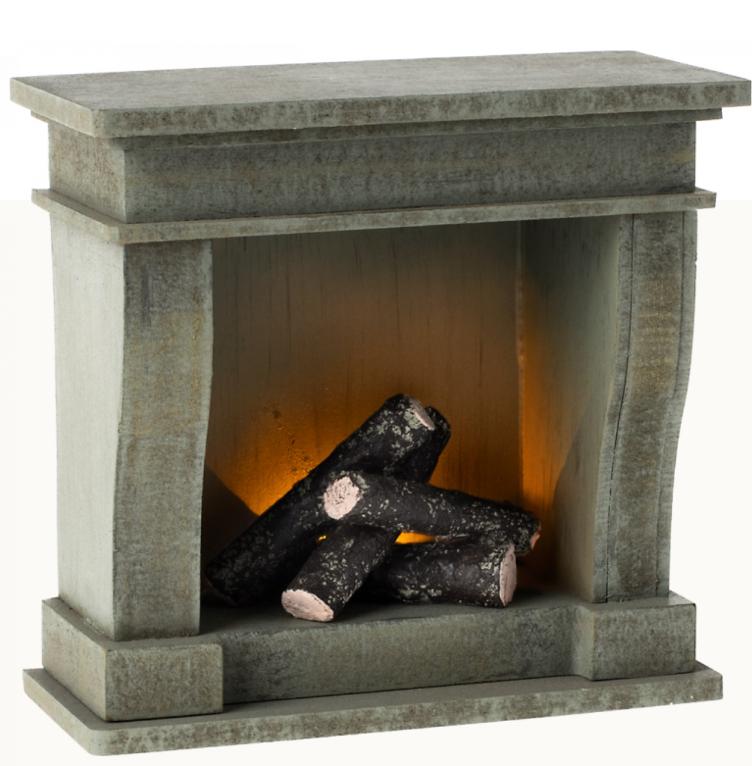 Kamin vintage Blue gross für Hasenhaus