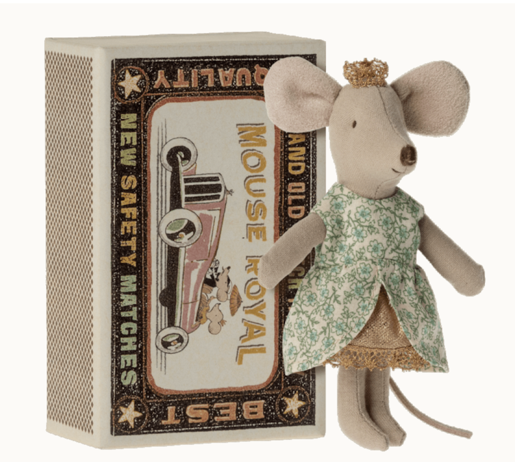 kleine Schwester Princess Maus in Schachtel - 0