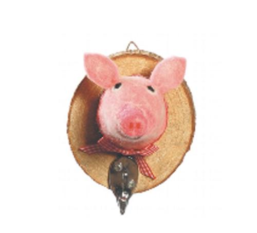 Kleiderhaken Schweinchen