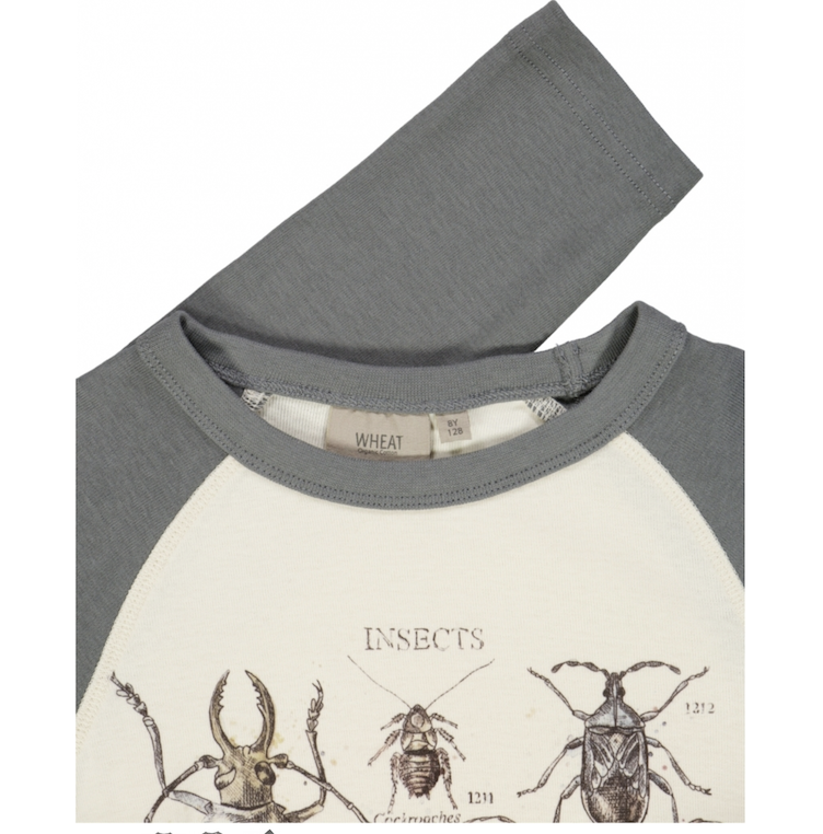 Shirt, langarm mit Käfern - 0