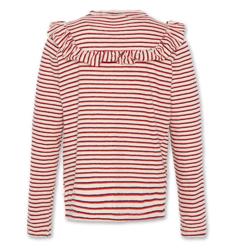 Langarmshirt mit Rüschen