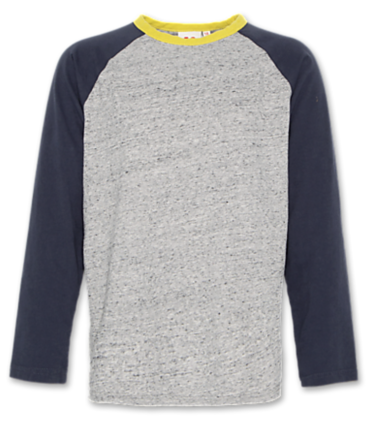 Raglan-Langarmshirt