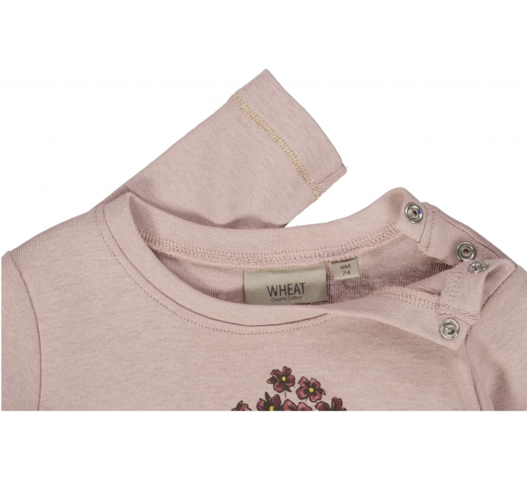 Langarm-Shirt mit Print Flower Mouse - 1