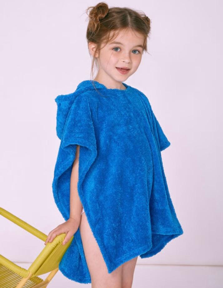 Badetuch-Cape für Kinder bis max 3 Jahre.