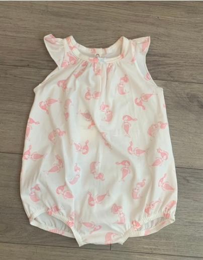 Sommer Strampler mit Meerjungfrauenmotiv