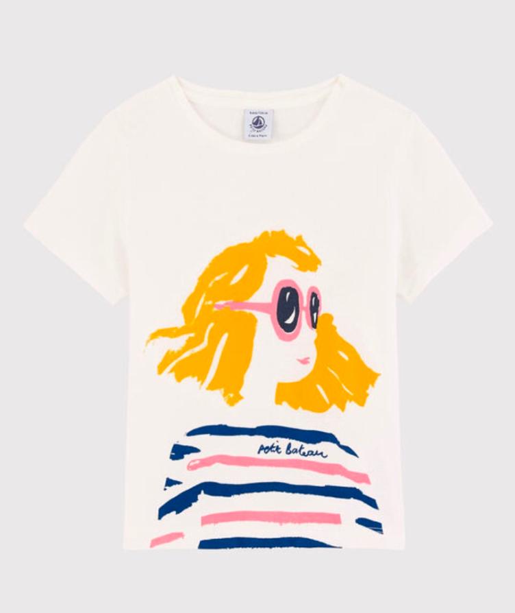 T-Shirt mit plakativen Print