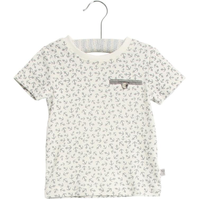 T-Shirt Baby mit Allover Anker