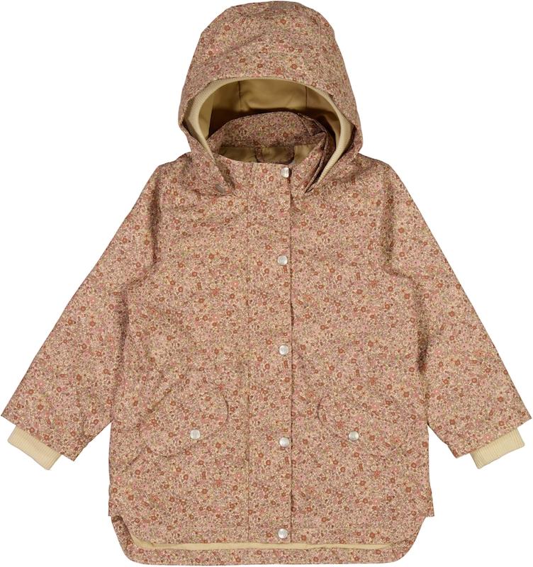 Regenjacke beige geblümt - 0