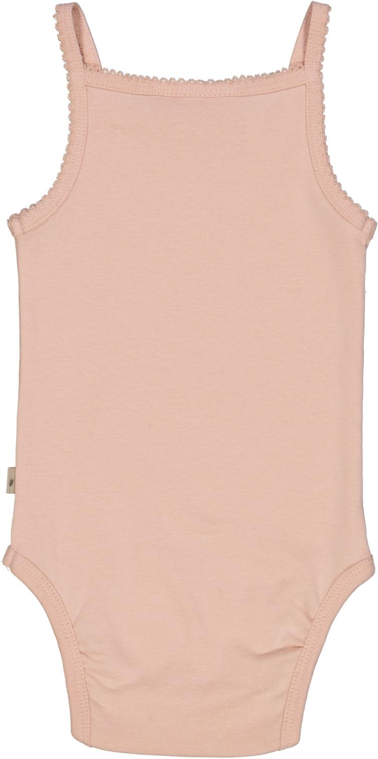 Träger Body mit kleinem Spitzenabschluss - 0