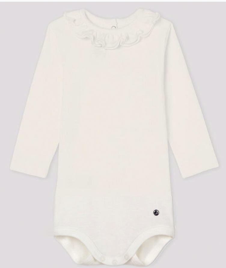 Body mit Rüschenkragen