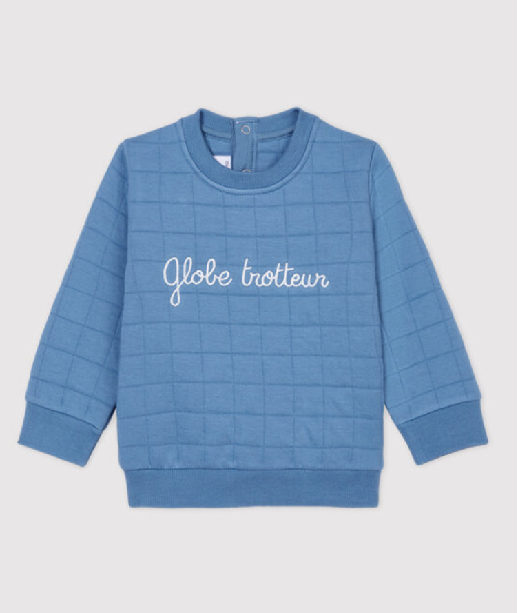 Sweatshirt mit Stickerei