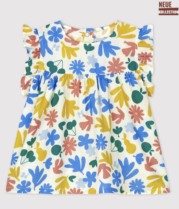 Florale Blusen Tunika 6 + 12 mon