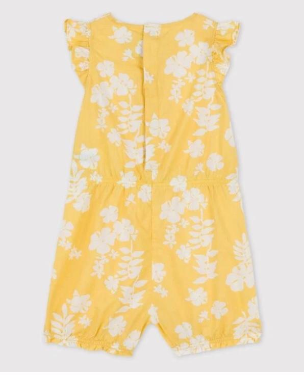 Kurzoverall mit Hawaiimuster - 0