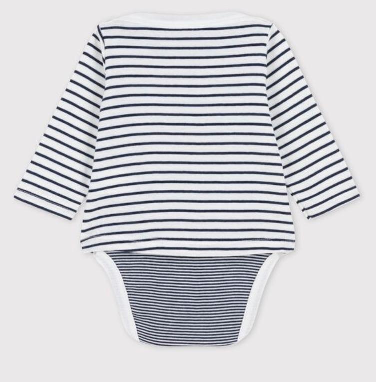 Body mit Shirt 2in1 - 0