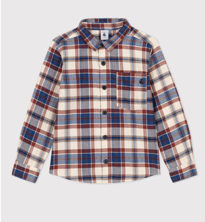 Lässiges Hemd im Karodesign 6-12j