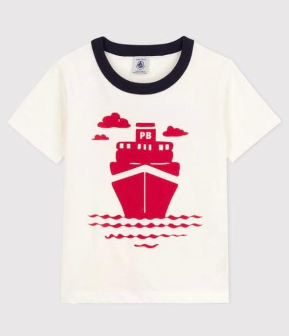 T-Shirt mit Boot