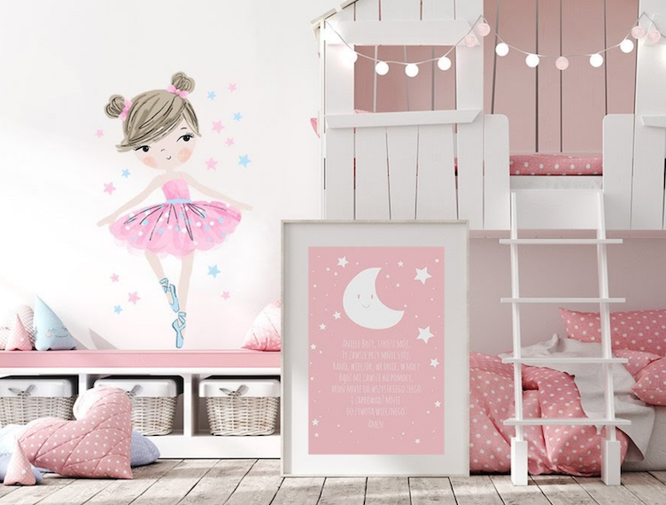 Wallsticker Ballerina