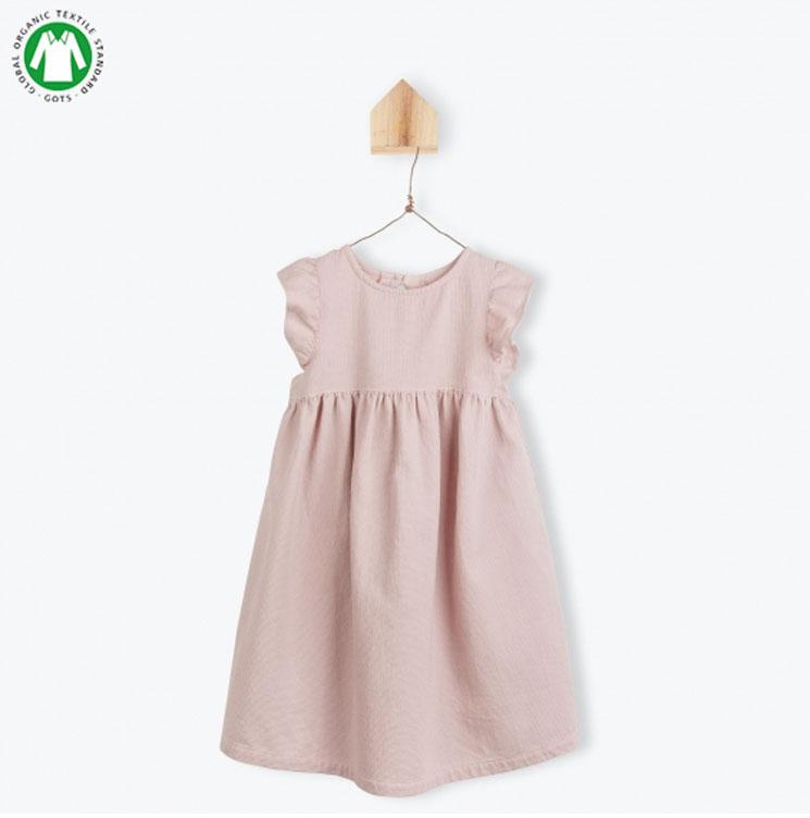 Kleid mit Rüschen im Armausschnitt 3-6J