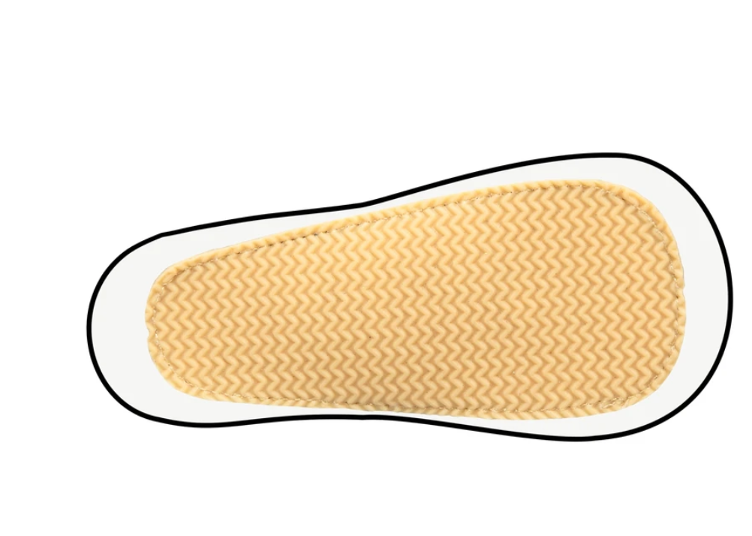 Finken mit Klettverschluss und Kreppsohle - 1