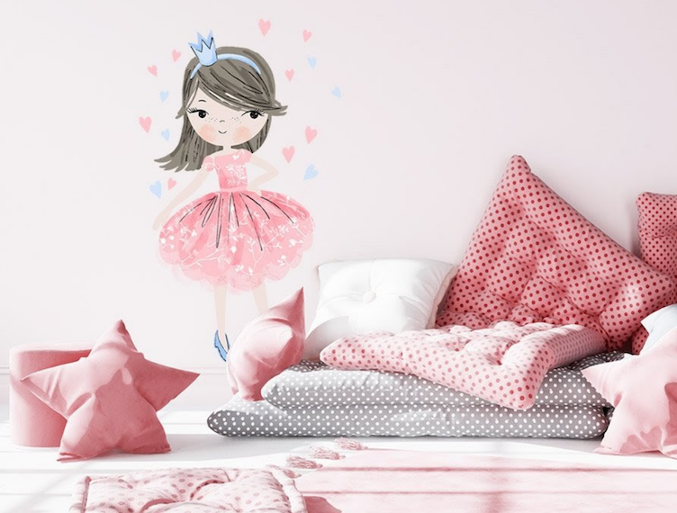 Wallsticker Prinzessin