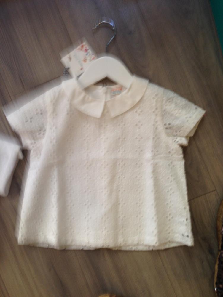 Bluse Broderie anglaise 122-140