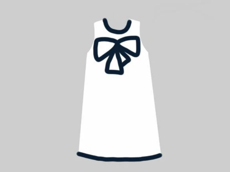 Kleid White 104-122 - 0